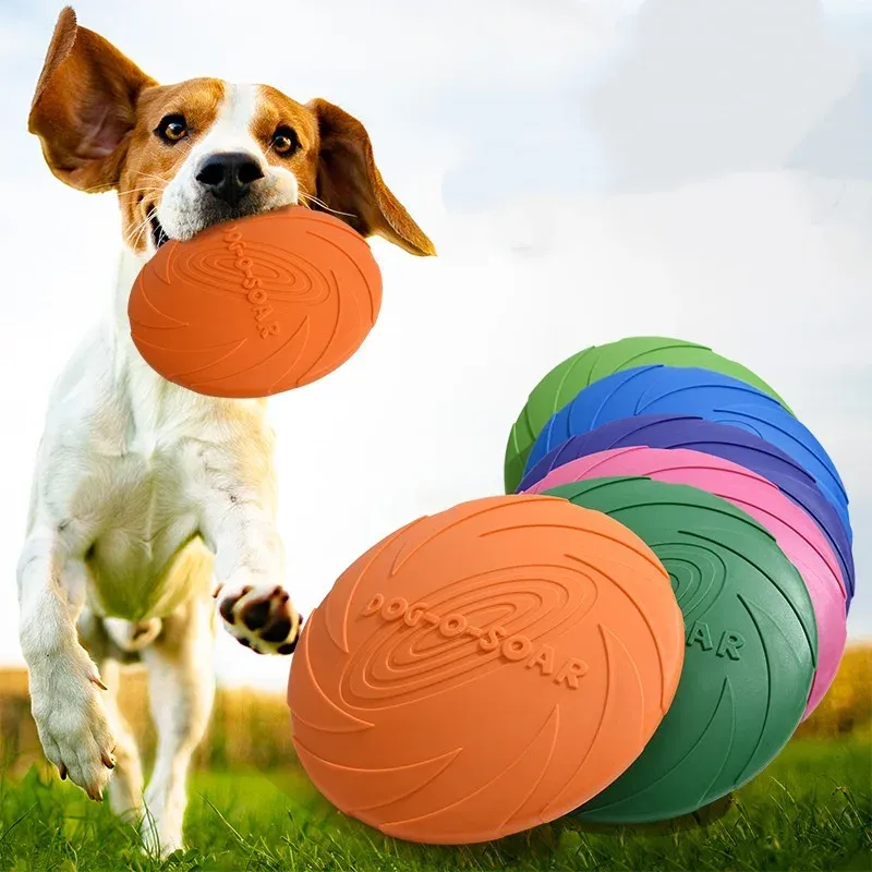 Silicone Flying Saucer Pet Frisbee Toy 6