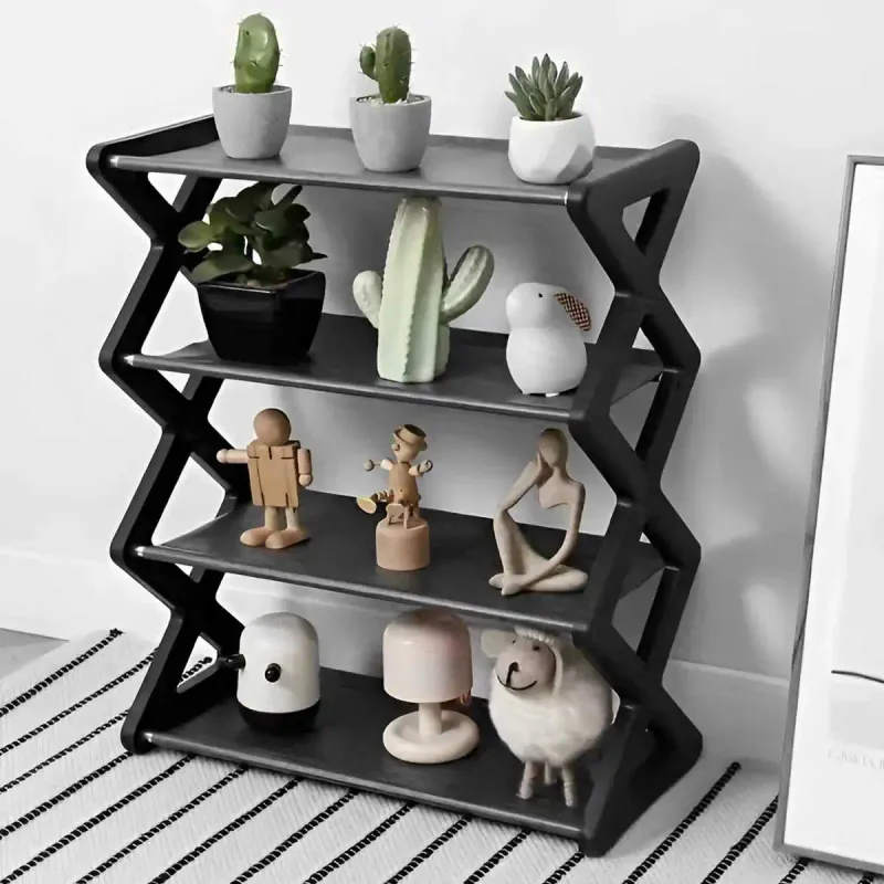 4-Tier X-Type Shoe Storage Rack 2