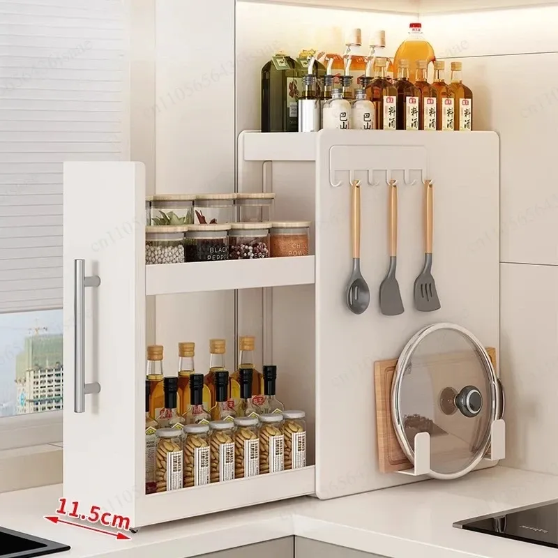 Pull-Out Spice Rack Organizer 5