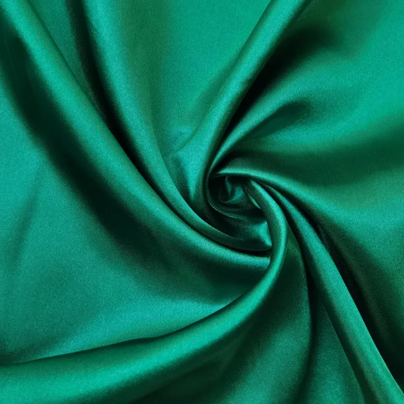 Green Satin Charmeuse Fabric - 58" Wide 6