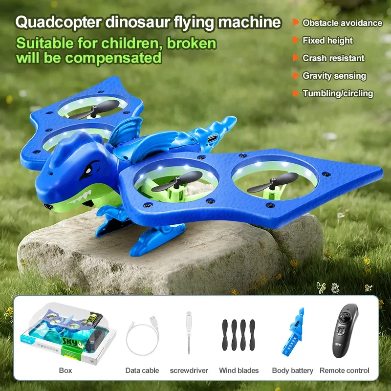 4DRC Dinosaur RC Drone for Kids 6