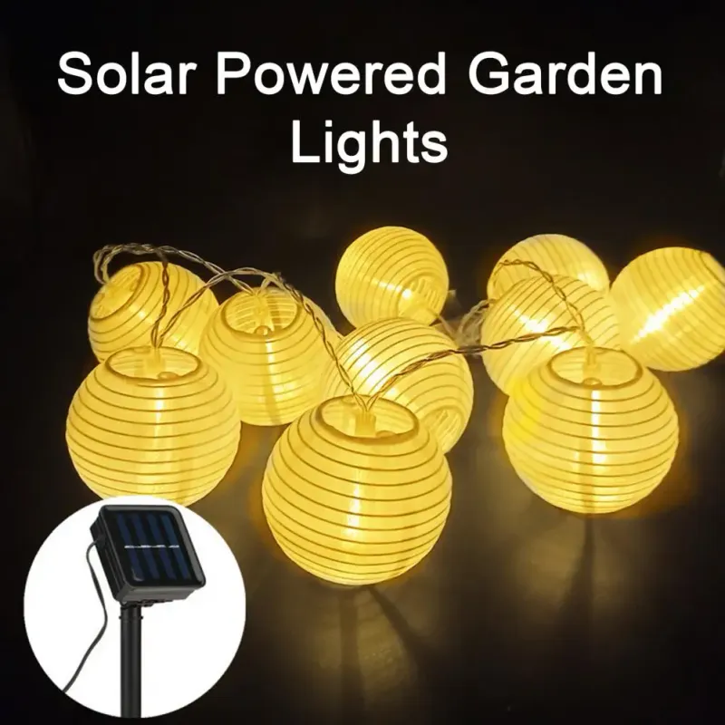 Solar Lantern String Lights 1