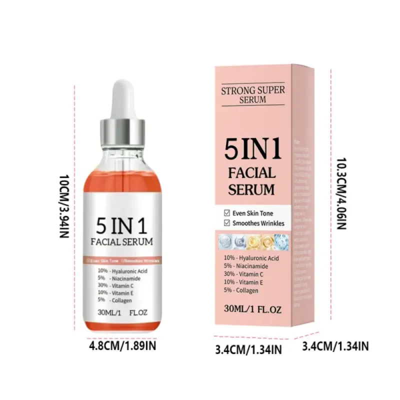 5-in-1 Vitamin C Face Serum 30ml 5
