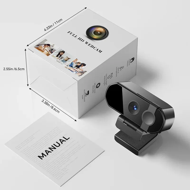 4K USB Webcam with Mic & Autofocus 3