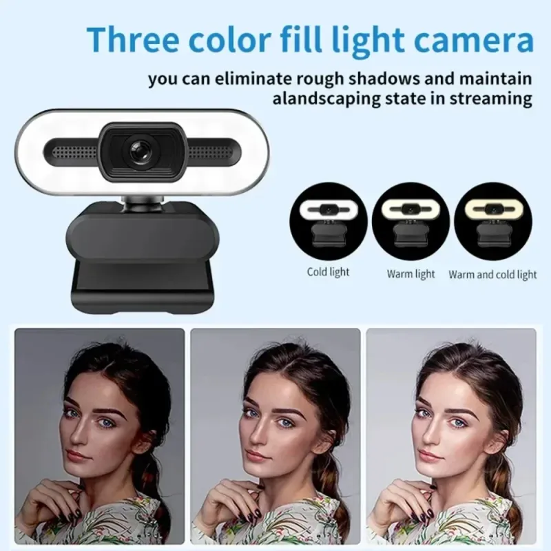 Portable 4K Webcam with Auto Focus 3