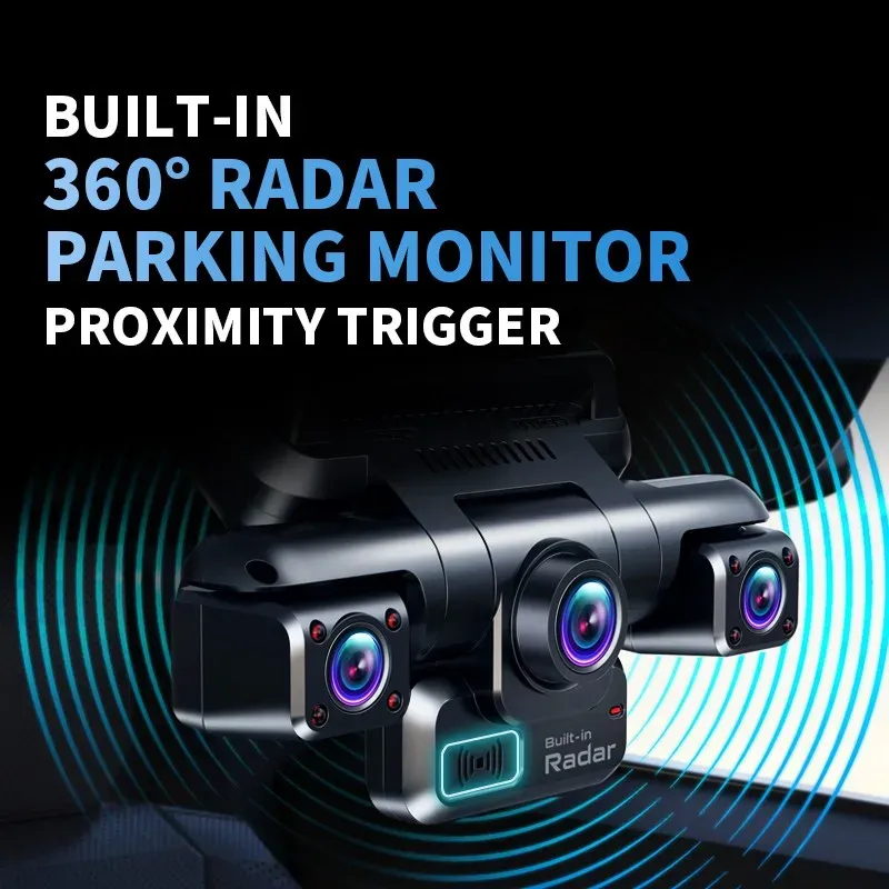 TiESFONG i7pro-WB 4K Dash Cam 4