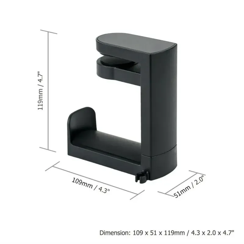 Gaming Headphone Stand with Rotating Arm 4