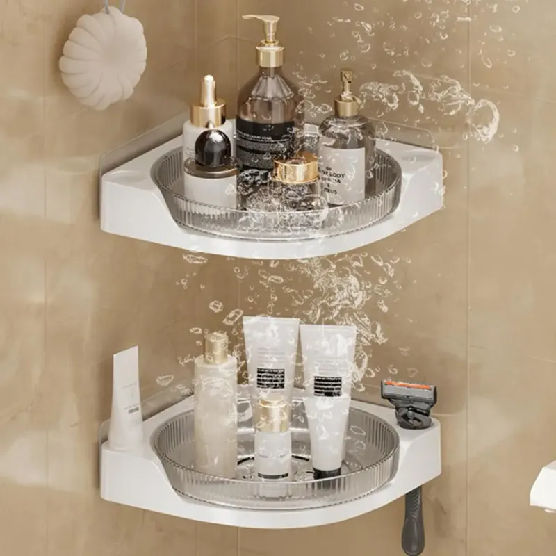 No-Drill Corner Shower Shelf 3