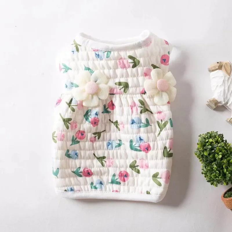 Tulip Cotton Teddy Coat for Yorkshire Terriers 1