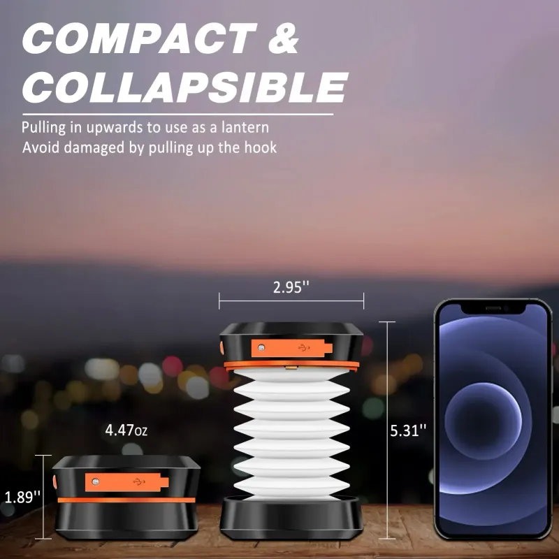 Solar Camping Lantern & Power Bank 6