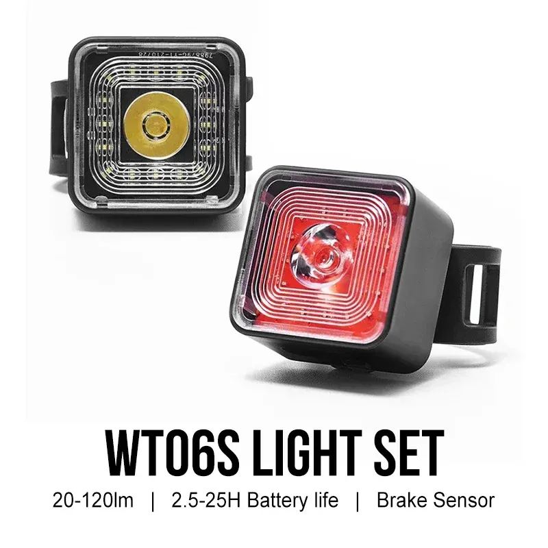 Smart Brake Sensing Bike Lights Set 1