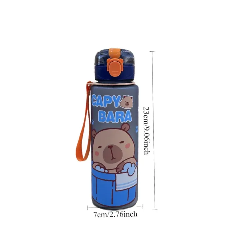 Capybara 750ml Leakproof Straw Bottle 6