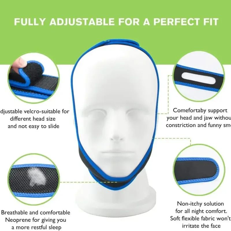 Anti Snore Chin Strap - Sleep Aid 5