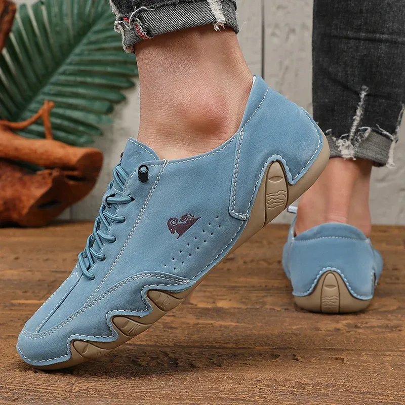 Men's Soft Sole Leather Sneakers 3