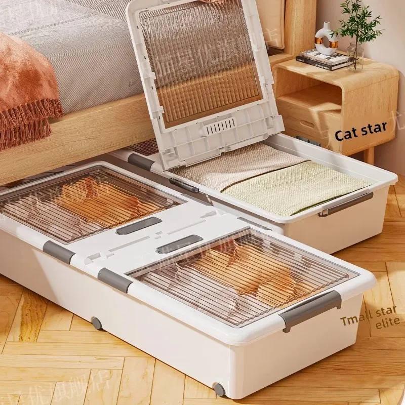 Under Bed Storage Drawer with Wheels 4