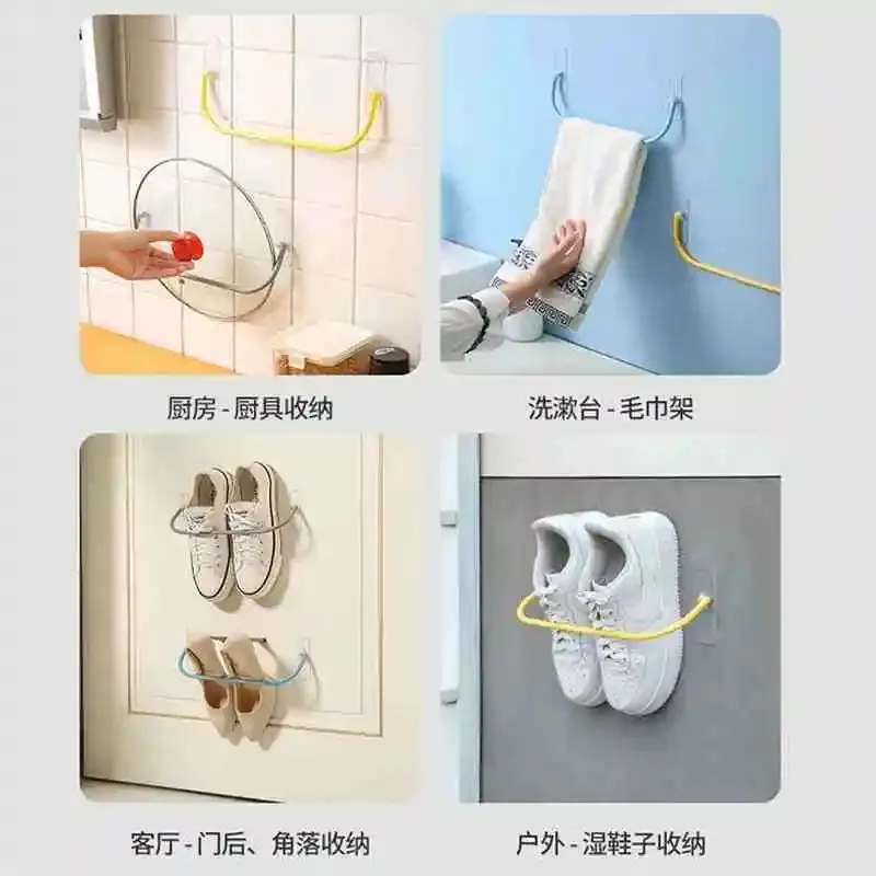 No Drill Hanging Shoe Organizer 5