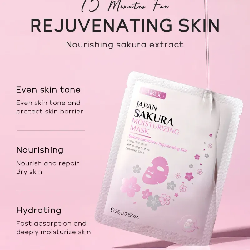 Laikou Sakura Hydrating Facial Mask 3