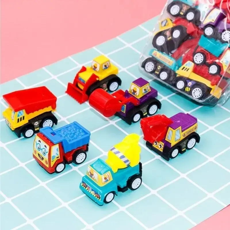 Mini Pull-Back Engineering Car Set 2