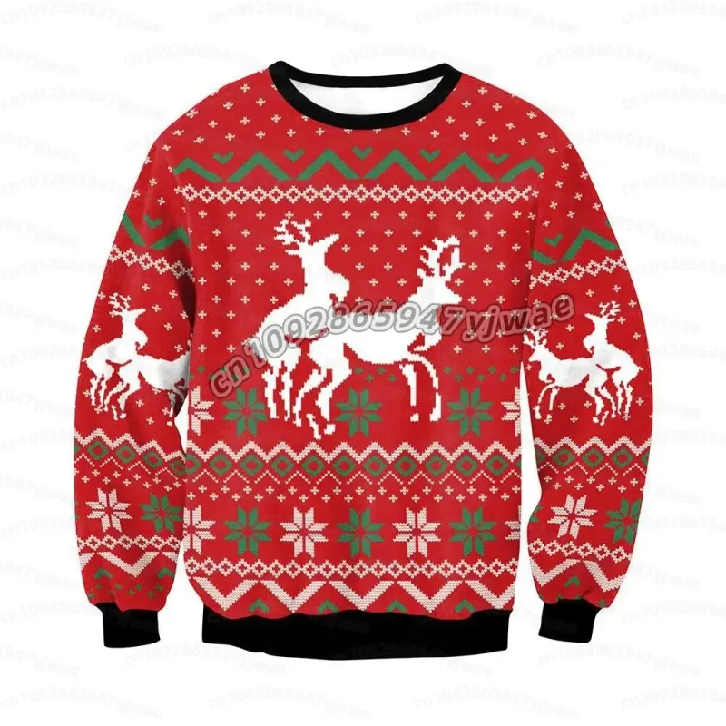 Christmas Chicken Long Sleeve Hoodie 2