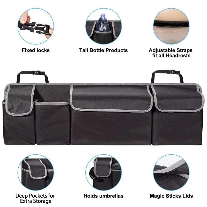 Car Trunk Organizer Backseat Storage 2