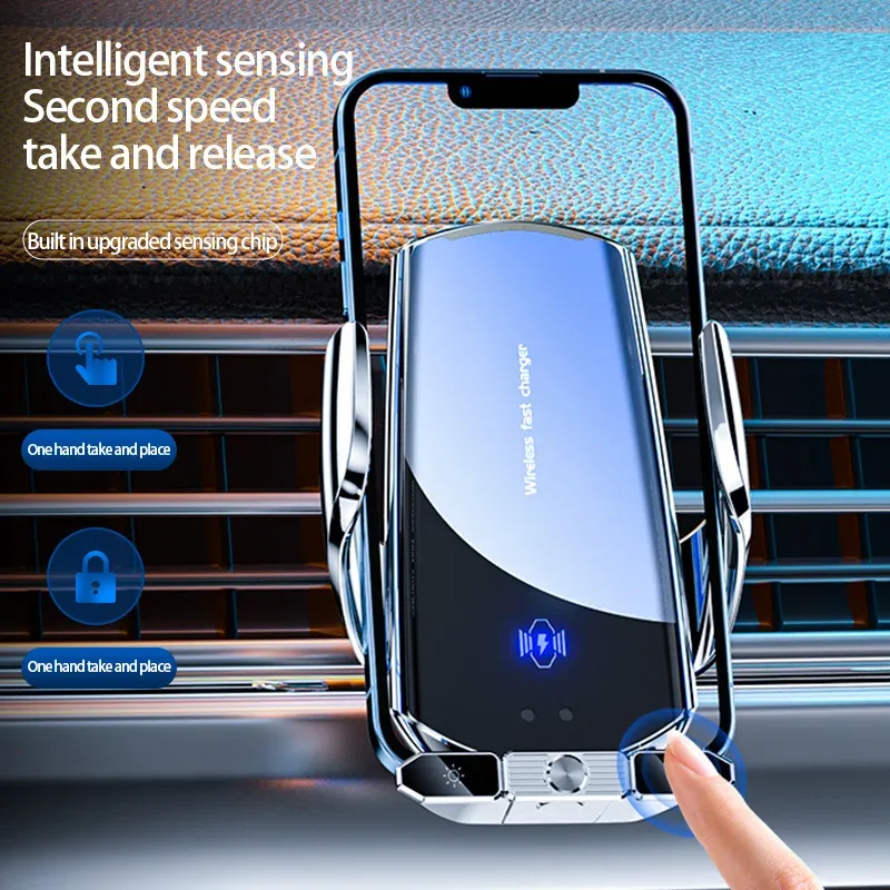 Magnetic Wireless Car Charger 4