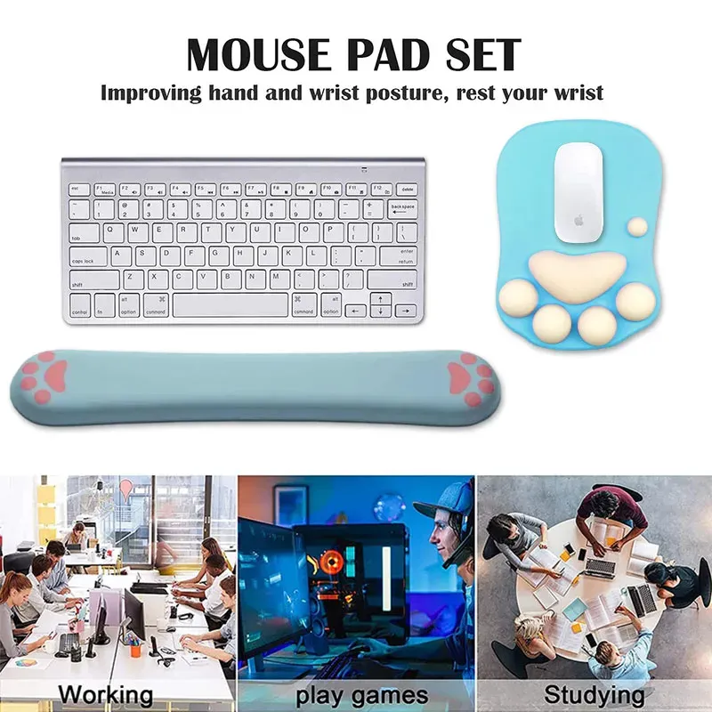 Cat Paw Ergonomic Mouse Pad 6