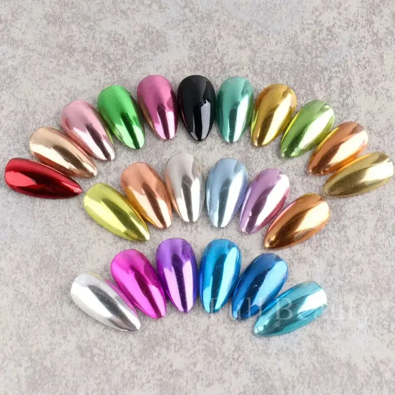 23-Color Chrome Nail Powder Set 6