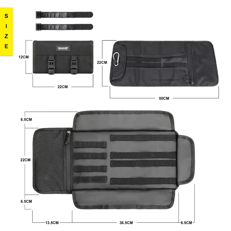 Motorcycle Tool Bag Roll Kit 2