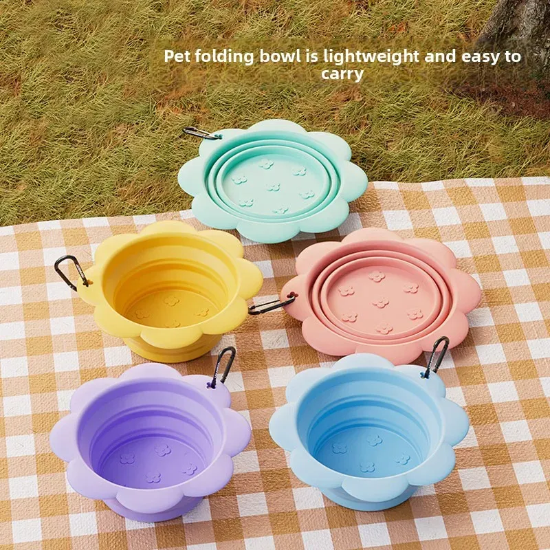 2-in-1 Silicone Pet Water Bottle 2