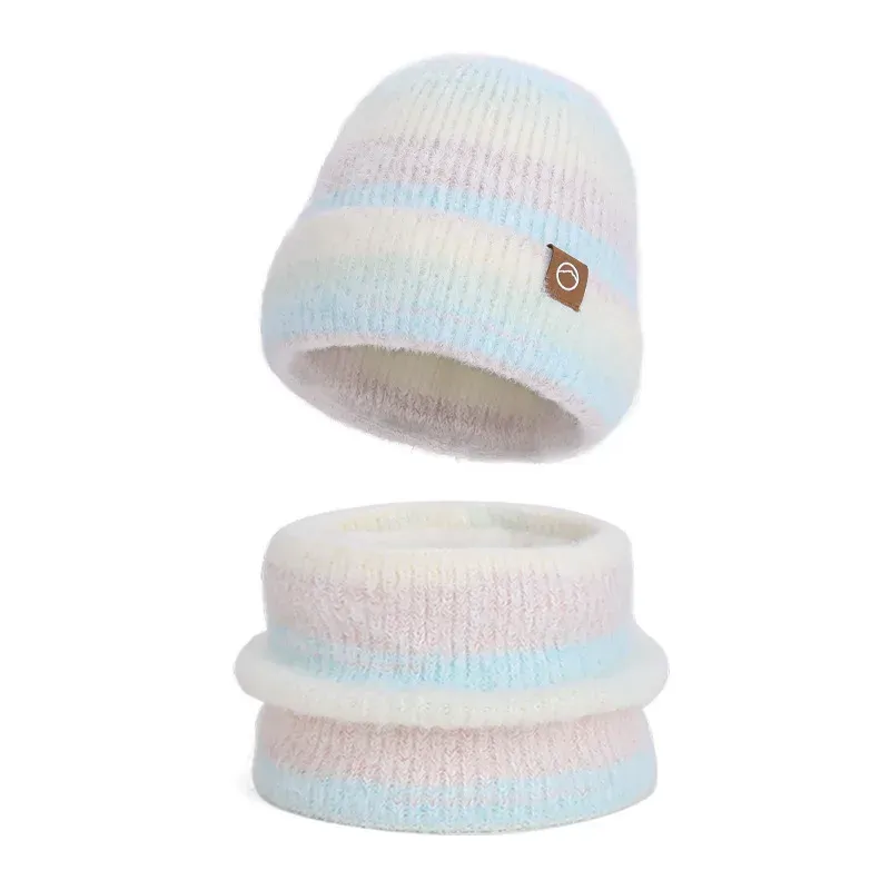 Women's Winter Hat Scarf Beanie Set 5