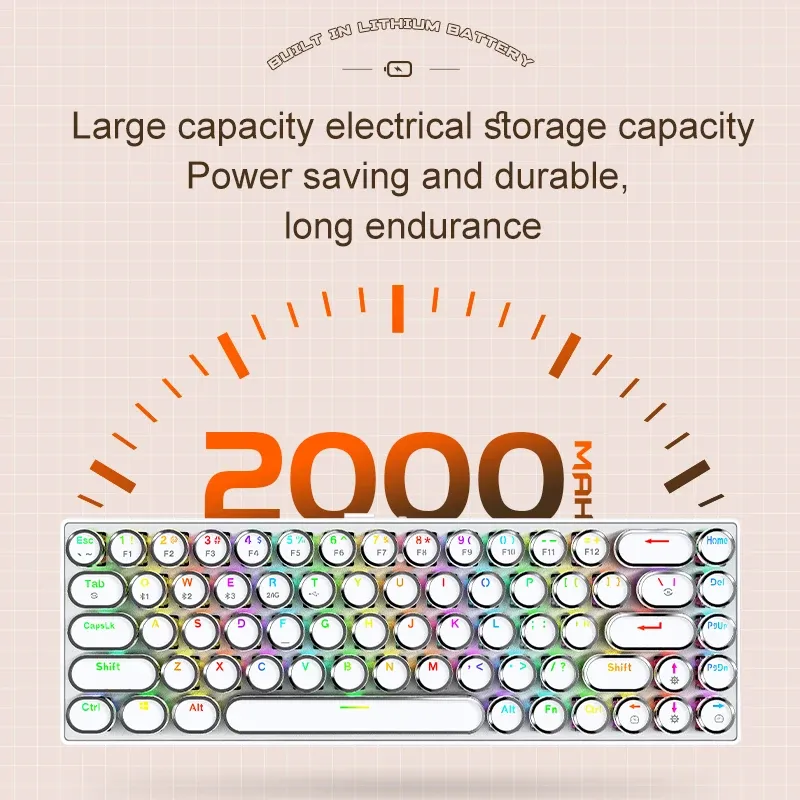 DK68 Punk Mechanical Keyboard 4
