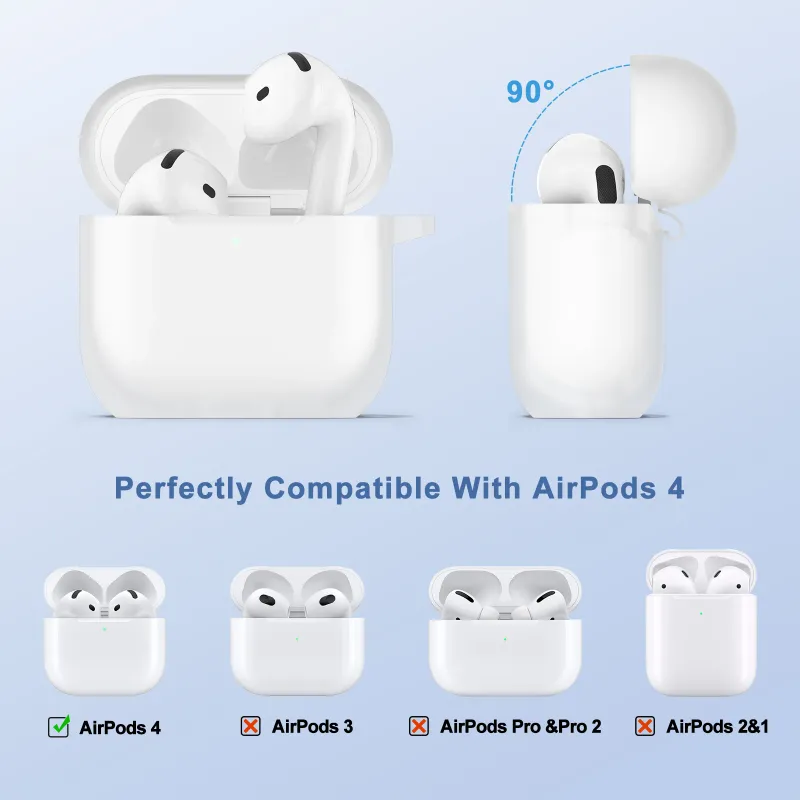 AirPods 4 Silicone Case with Cleaner Kit 2