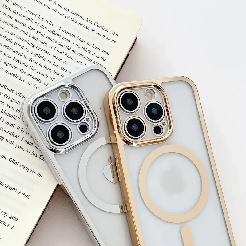 Crossbody Lanyard Plating MagSafe Case 5