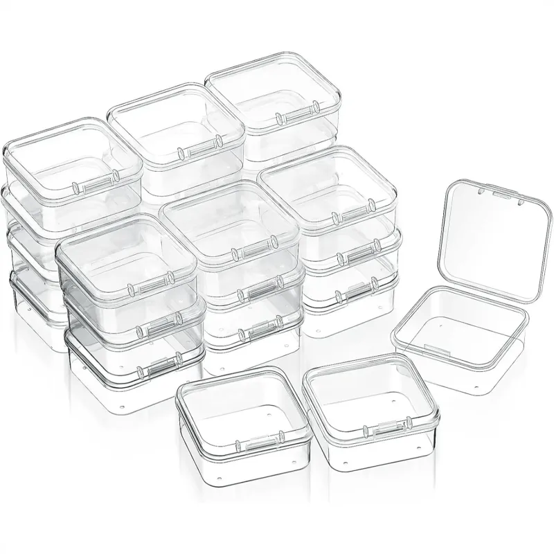 24 Pack Clear Bead Storage Containers 1