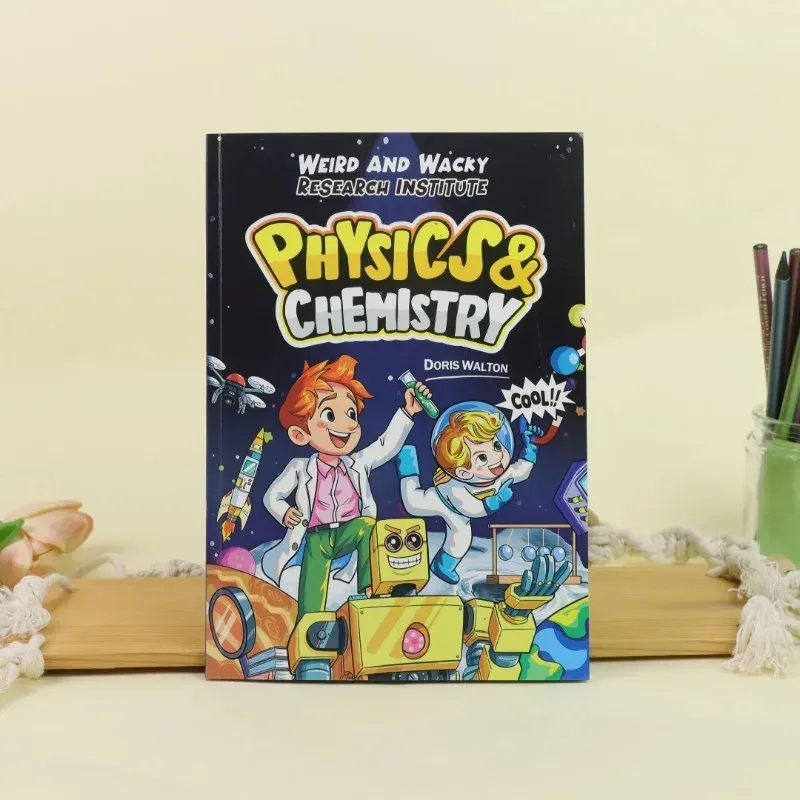 Kids Physics & Chemistry Comic Book Set 2