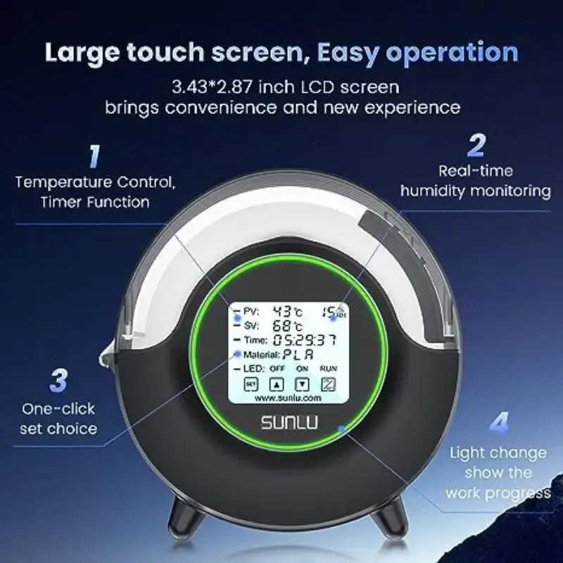 SUNLU S2 3D Printer Filament Dryer 2