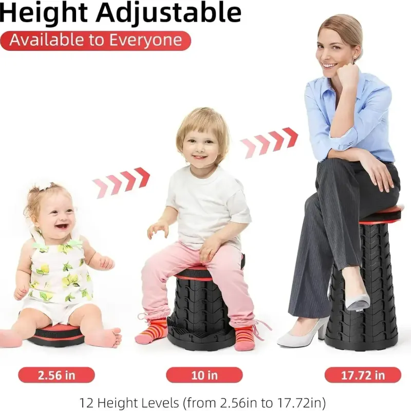 Portable Folding Telescopic Stool 4