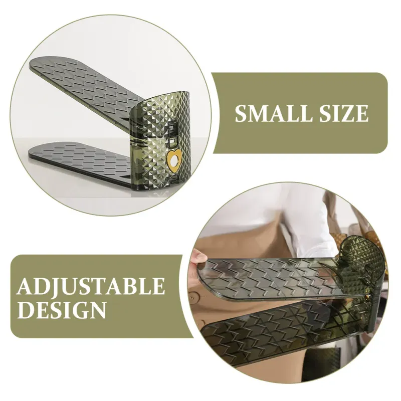 Adjustable Narrow Shoe Rack 2-Pack 3
