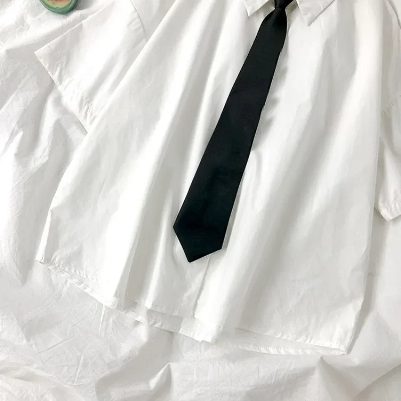 White JK Style Preppy Blouse Shirt 5