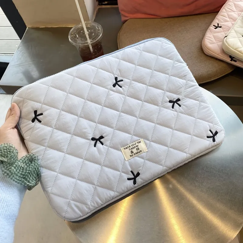 Cute Bow Laptop Sleeve Case 4