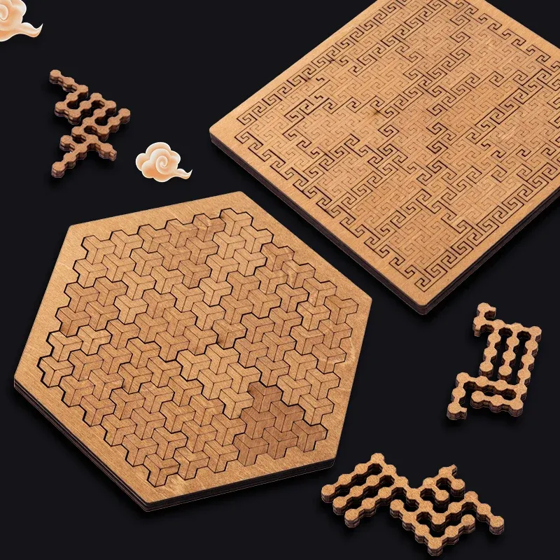 Impossible Wooden IQ Puzzle Game 3