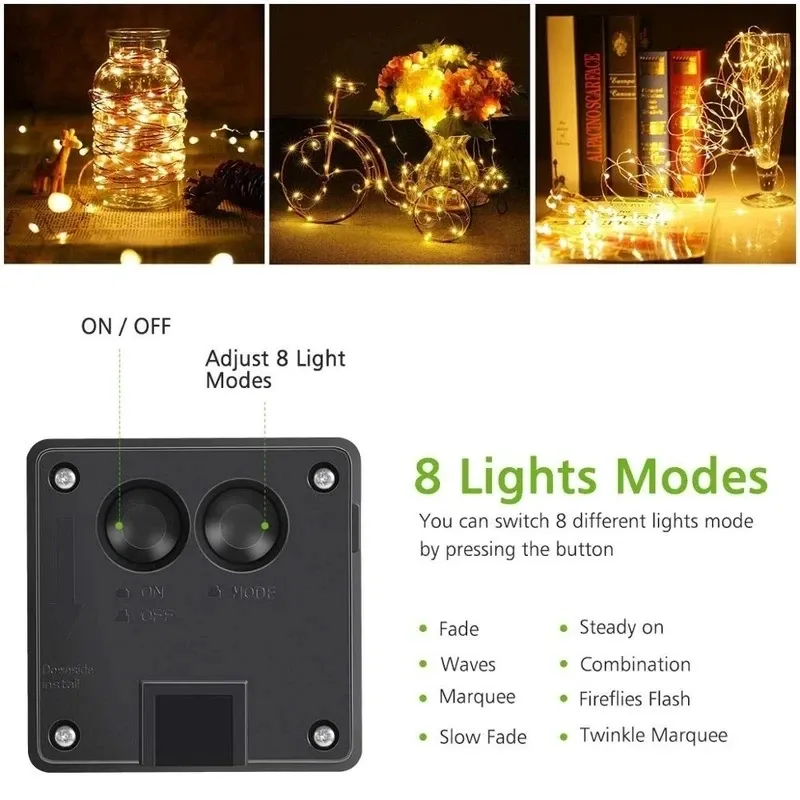 32M сонячна гірлянда - 300LED 6