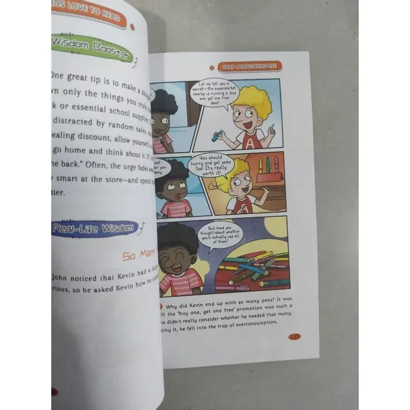 Kids Physics & Chemistry Comic Book Set 5