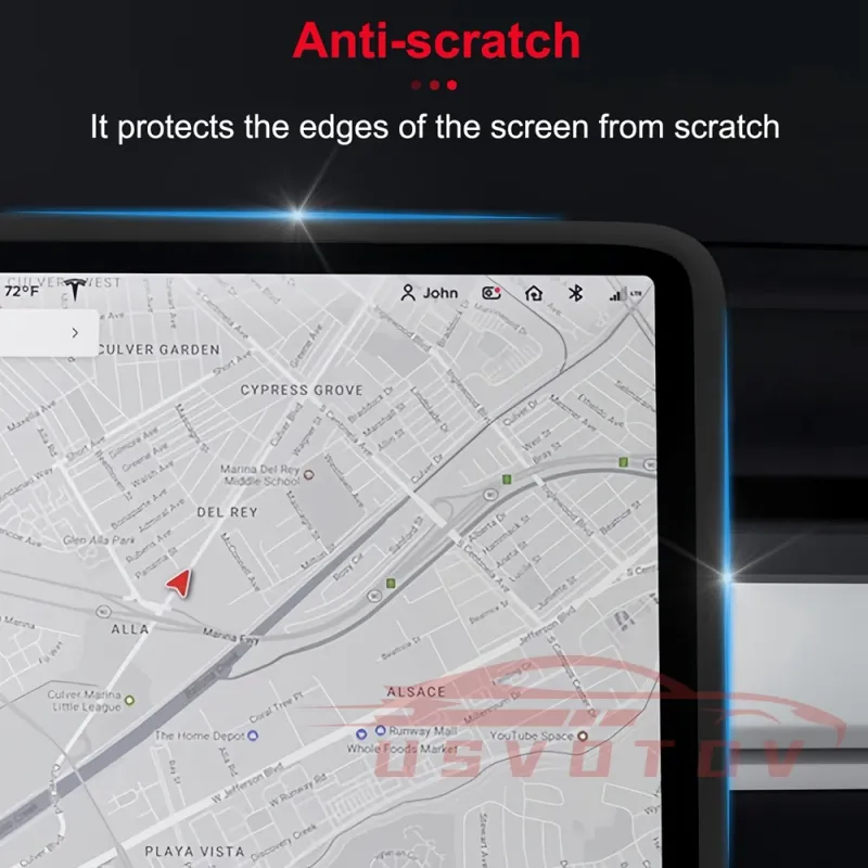 Tesla Model 3/Y Screen Protector Frame & Console Cover 6