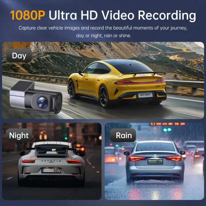 Mini 1080P WiFi Dash Cam with Night Vision 4