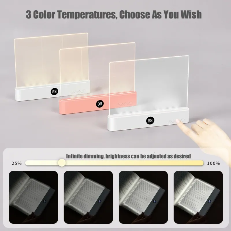 LED Eye Protection USB Reading Light 4