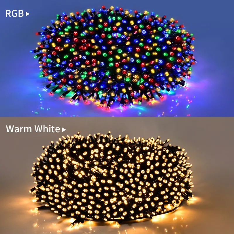 328ft Solar Fairy String Lights 4