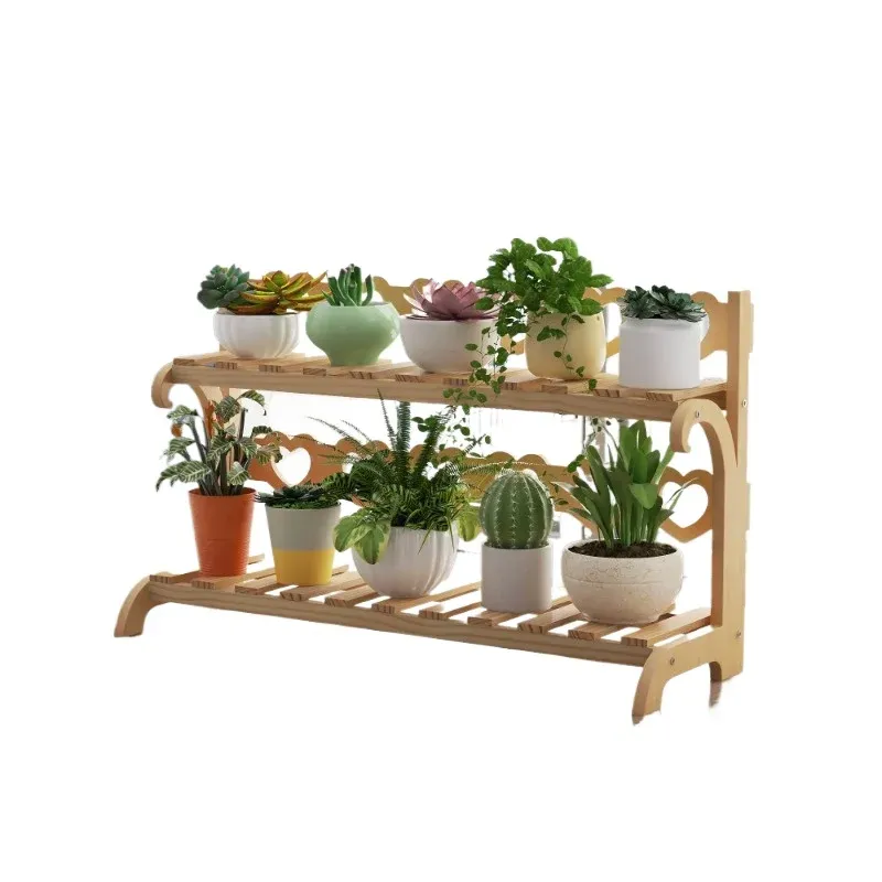 5-Tier Solid Wood Plant Stand 6