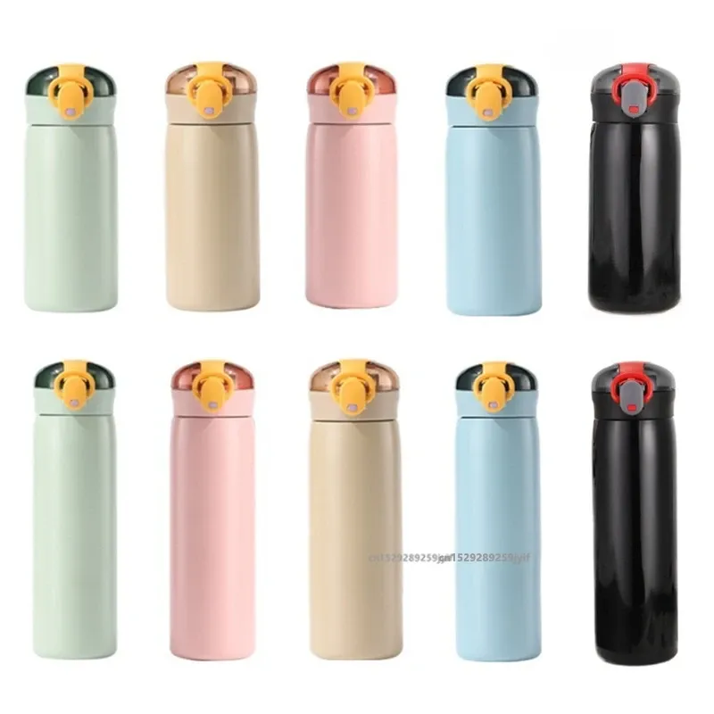 304 Stainless Steel Insulated Thermos Cup with Straw 6
