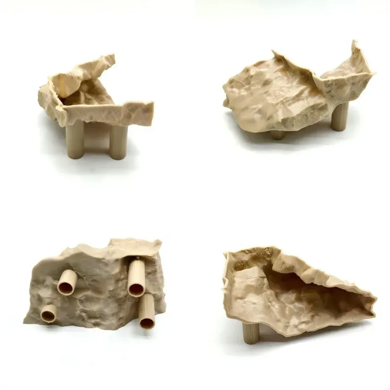 3D Printed Natural Rock Pet Hide 6